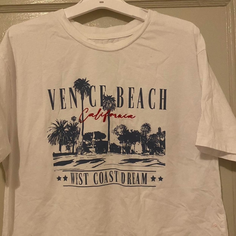 Venice Beach Graphic T-Shirt - White